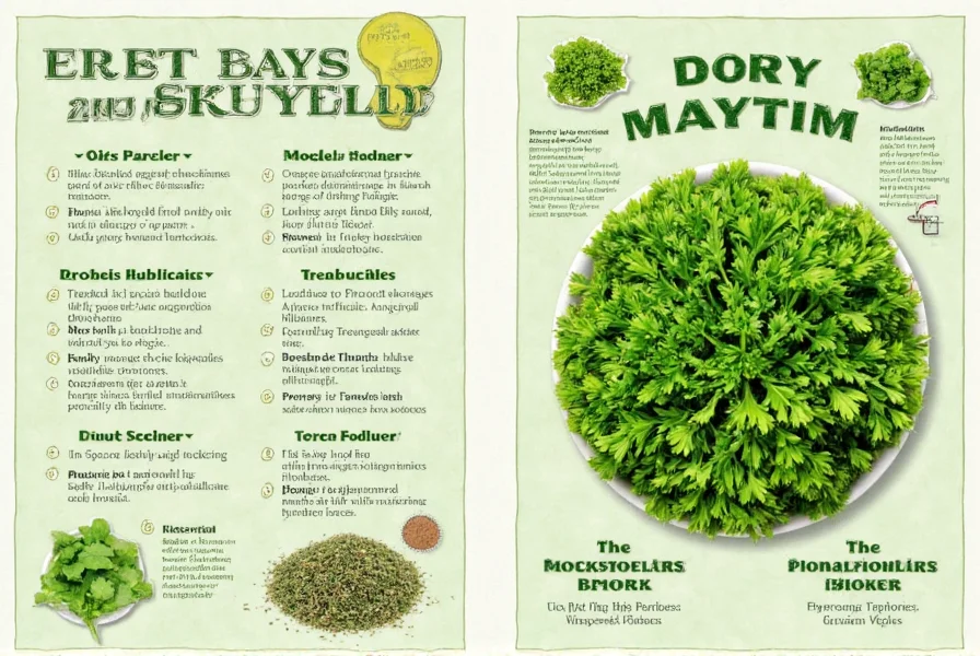 Parched parsley