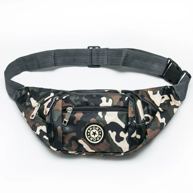 

Camouflage Belt Bag Outdoor Sports Running Fanny Pack Unisex Waist Bag