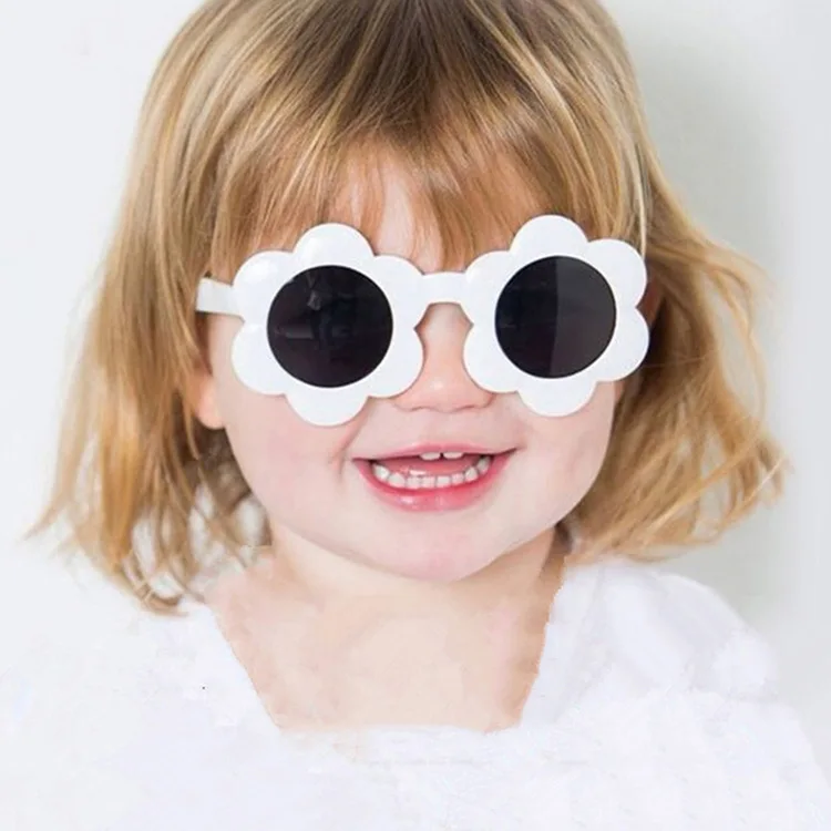

VIFF GDK12002 Sunflower Frame Kids Hot Sale Multi Color High Quality Gradient Lens Fashion Sunglasses 2021, Multi and oem