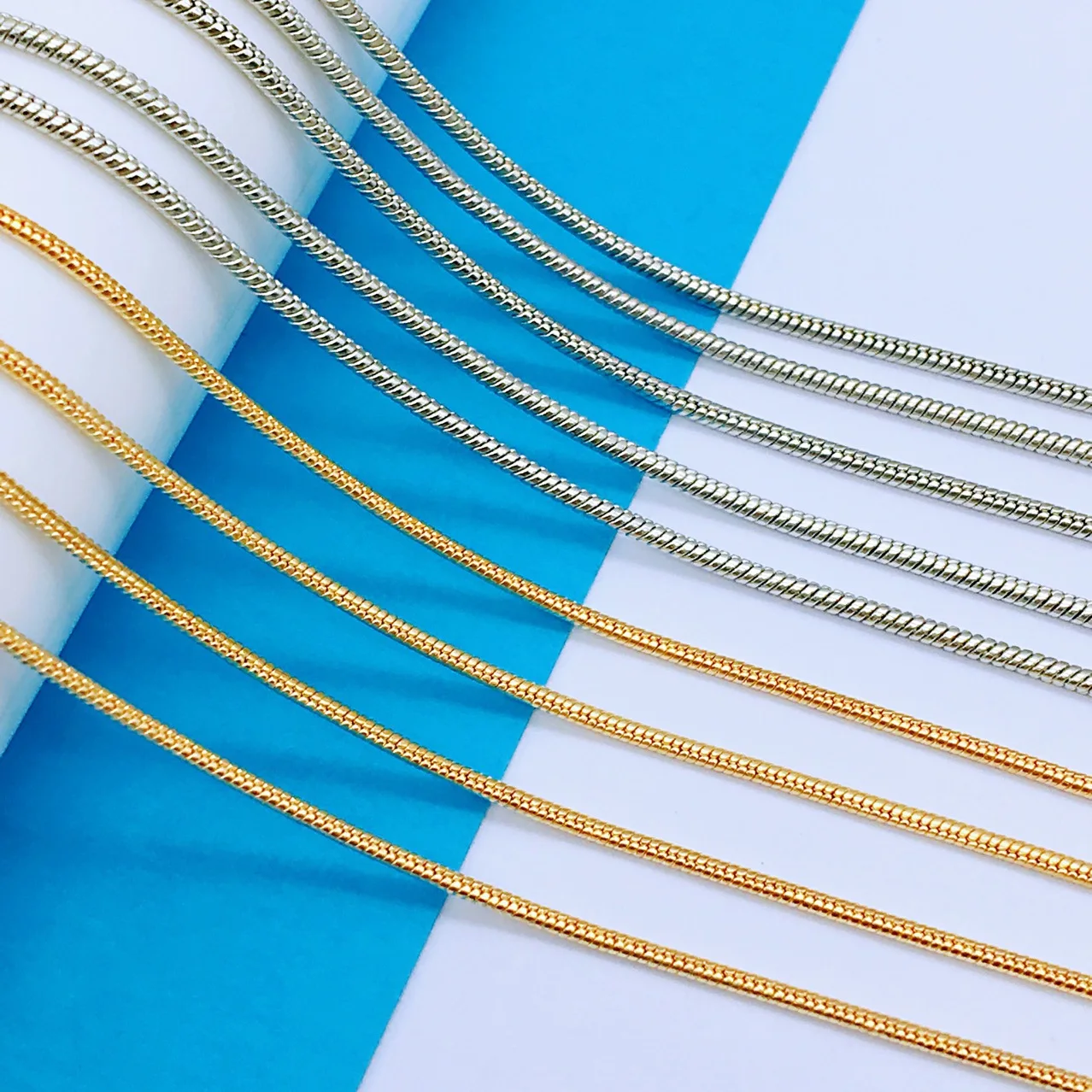 

Wholesale 100yard/roll Copper Plating Chain For Jewelry Making Accessories Chain, As picture