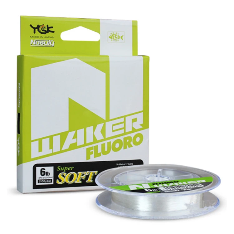 

YGK WAKER N380 91M Sink Line Fluorocarbon Coating Super Strong Nylon Carp Fishing Smooth Lines, Transparent