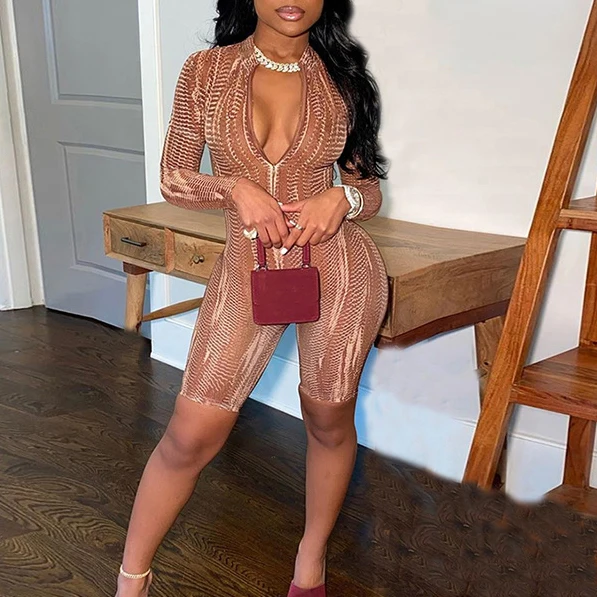

S1687D latest design Fall Fashion Rompers women sport jumpsuits