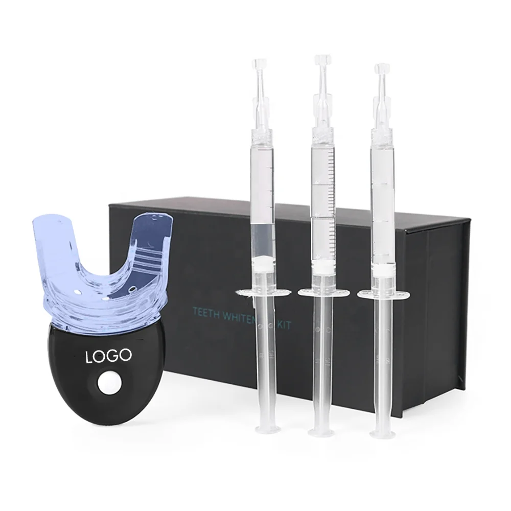 

2021 New Home Blue Led Wireless With Charging Teeth Whitening Kit, Black,white