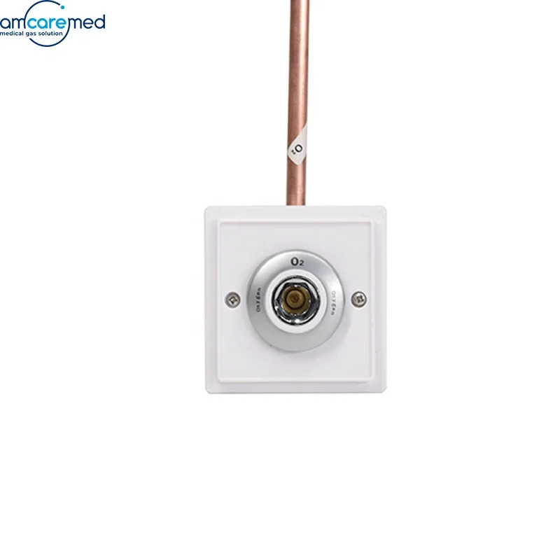 
German Standard Medical Gas Outlets DIN Wall Mount Oxygen Outlet 