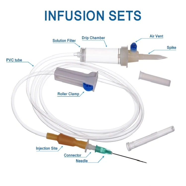Hot Selling Medical Infusion Iv Set Filter Buy Infusion Set With