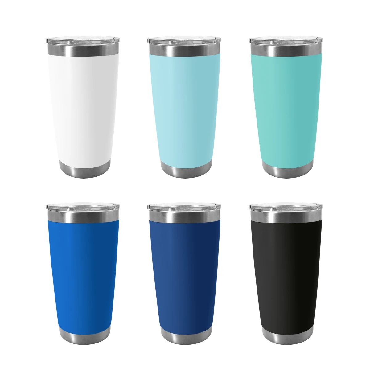 

Amazon hot selling products 20oz stainless steel tumbler travel mug stainless steel double wall sublimation mug cups with lid, Customized colors acceptable