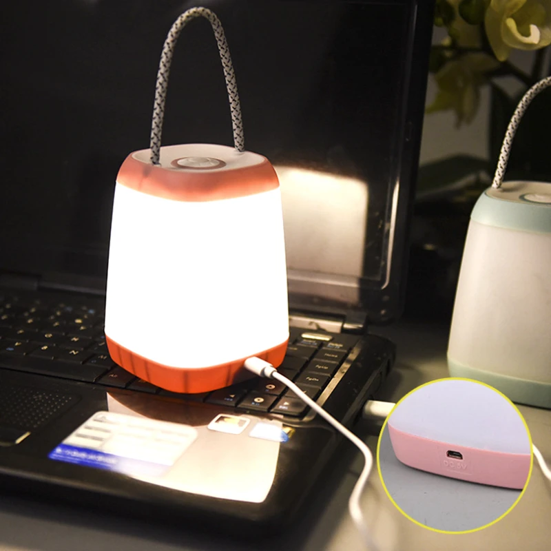 2020 new arrival USB rechargeable soft beams portable LED desk table lamp luxury modern for office home  bedroom decorative