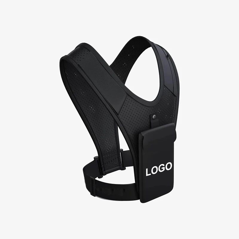 

2021 Reflective Adjustable Marathon Chest Running Vest Mobile Phone Holder With Light Pockets For Sport Back Unisex, Pantone swatch