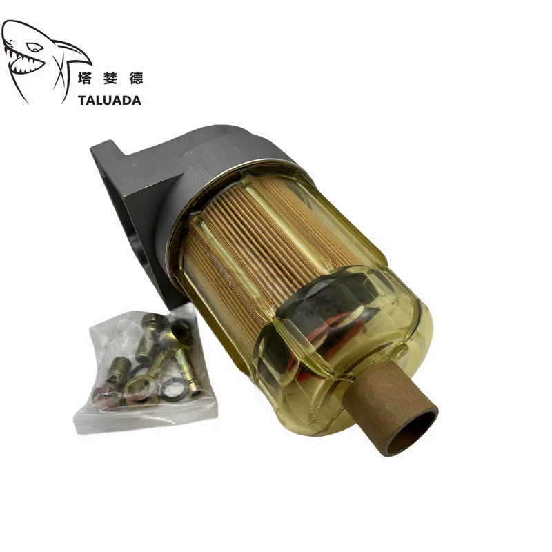 

TALUADA Fuel Filter Oil Water Separator Assembly for SK140-8 SK200-8 SK260-8 SK300-8