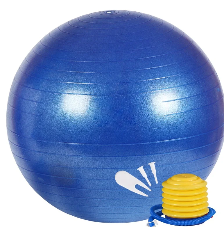 

65cm Exercise Stability Aerobic Ball For Gym Exercise Pilates Pregnancy Birthing Swiss, Pink,purple,blue,silver