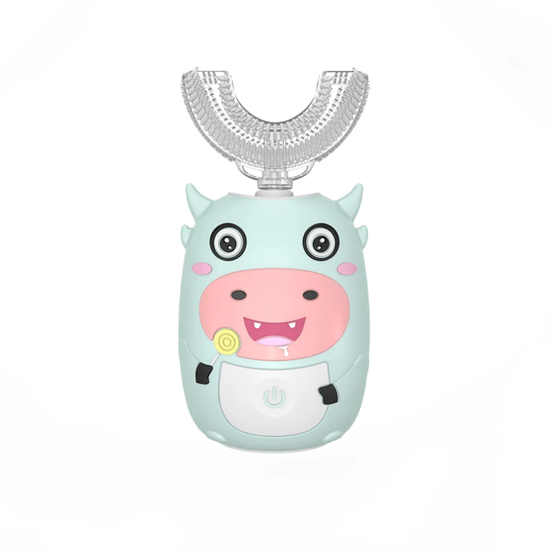 

U-shaped 360 Kids Silicone Electric Toothbrush Electric Toothbrush Kids Cartoon Music MiNi Sonic Toothbrush