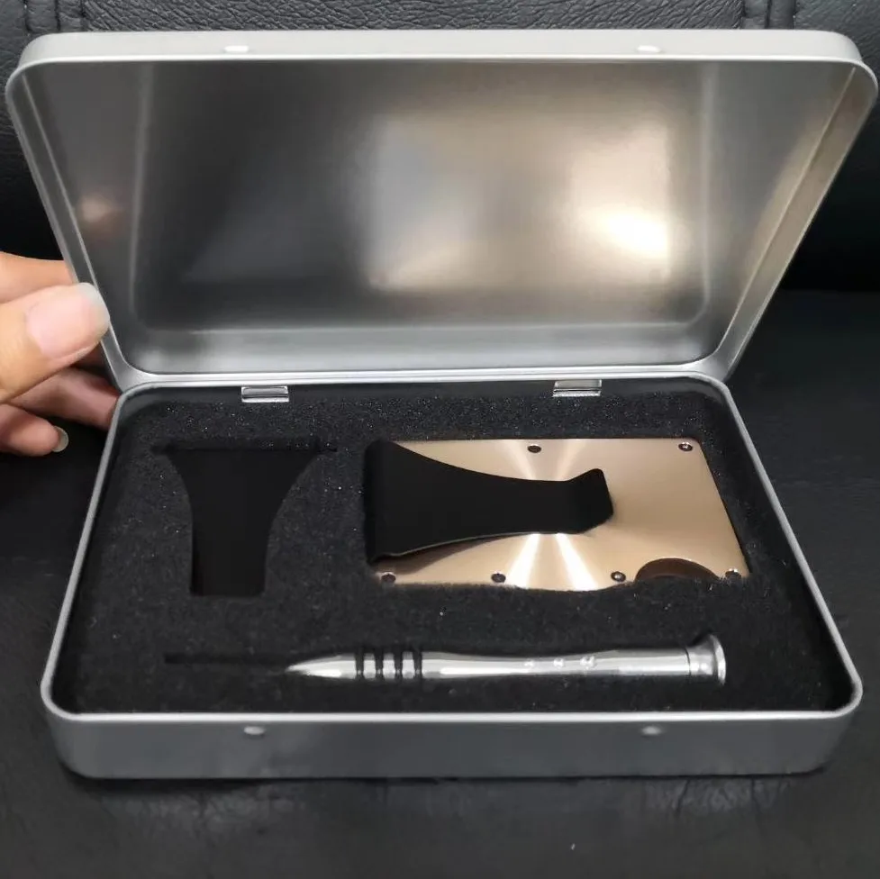 

Cheap Cute RFID Blocking Minimalist Slim Front Pocket Carbon Fiber Mens Wallet