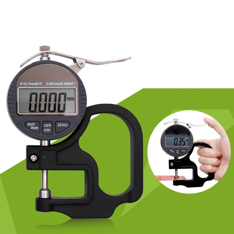 0.01mm 0.001mm Depth Tester Dial Pipe Thickness Gauges 010mm Thickness