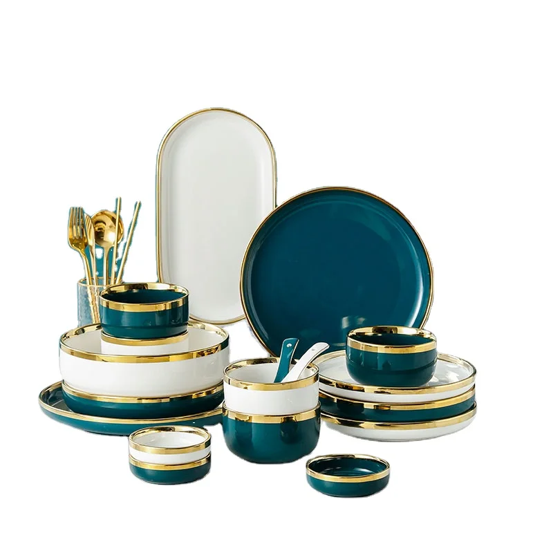 

Supplier Sale Multiple Ceramic Bowl Dinner Plate Square Dish Tableware Suit