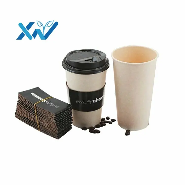 

Wholesale customized disposable hot sale double wall white paper cups from china source factory supplier