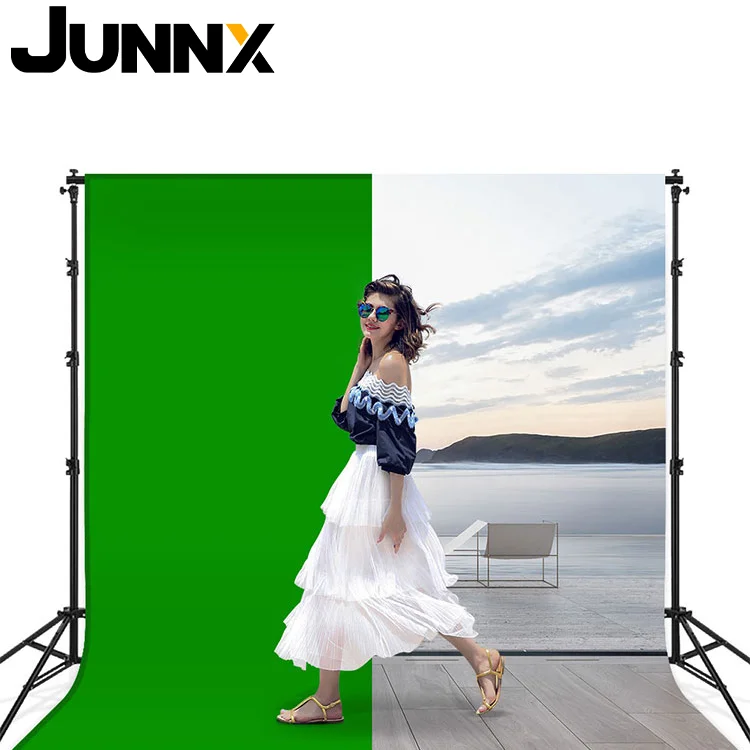 

JUNNX Professional Video Photo Picture Portable Greenscreen Fabric Sfondo Fondos Fotograficos Photograhic Background