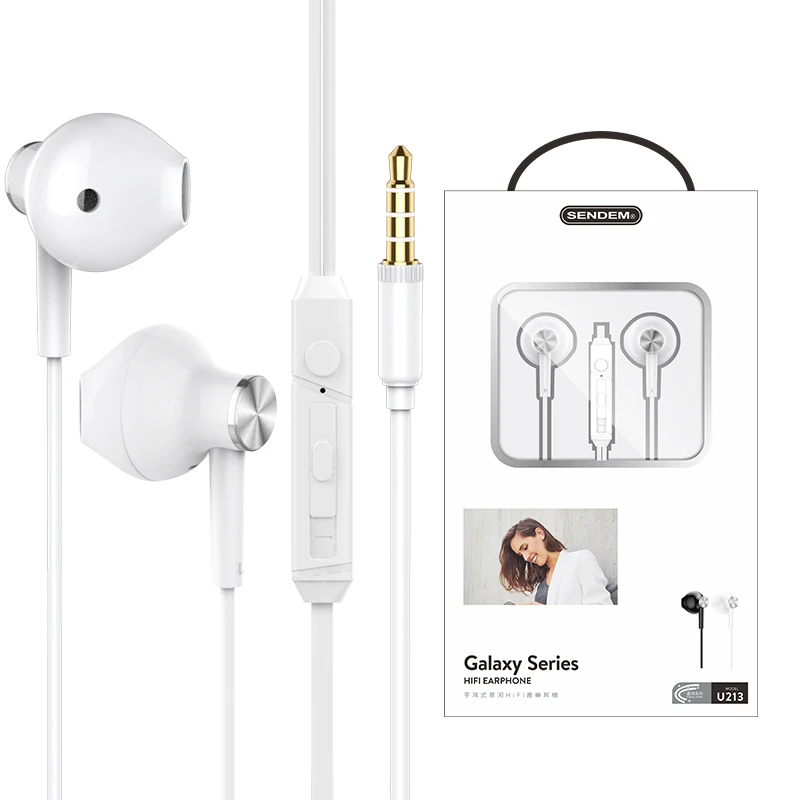 

IN ear HIFI earphone Suitable for Xiaomi Huawei vivo oppo apple Samsung and other mobile phones, Black/white/red