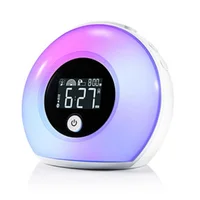 

CrazyFire Rechargeable 5 Color Wake Up Light Alarm Clock Bluetooth Speaker