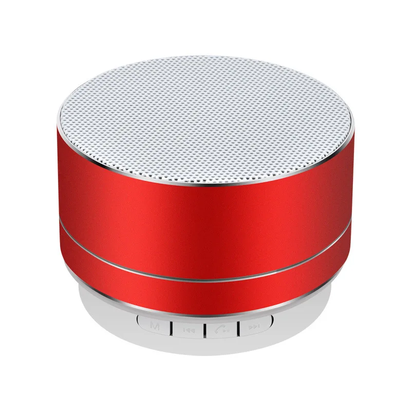 

Christmas Gifts A10 Alloy Wireless Portable Speaker with TF Card Music Player Mini Portable HandsFree Bass Speaker