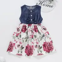 

5Y Floral Girl Flutter Dress Floral Girl Summer Flower Girl Dresses