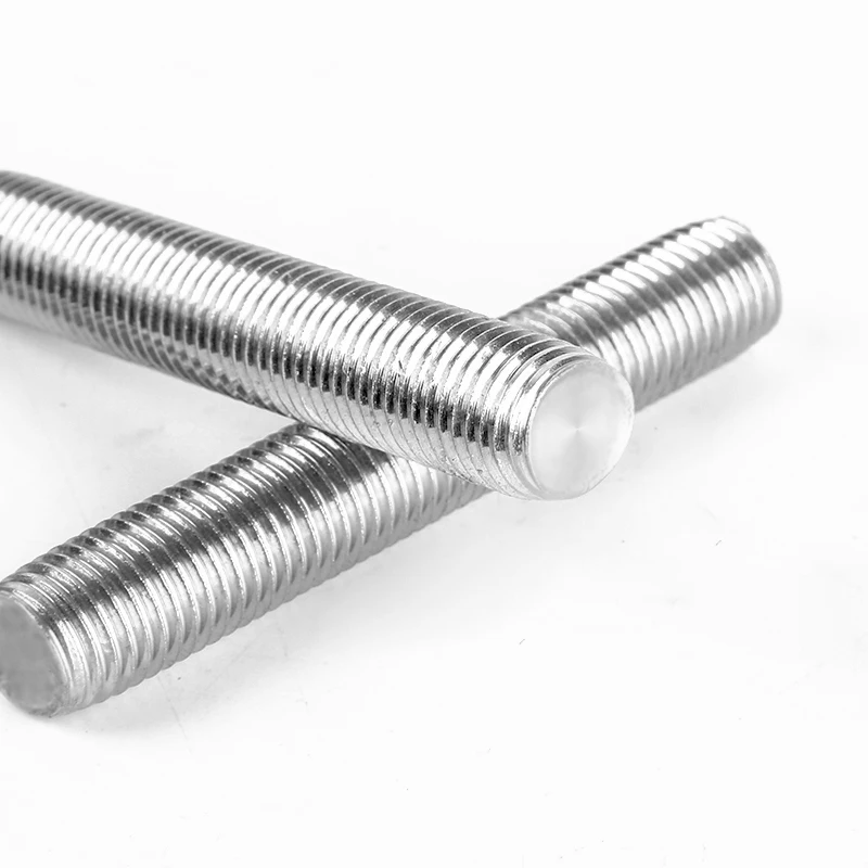 
yellow zinc plated partial threaded rod 10mm 