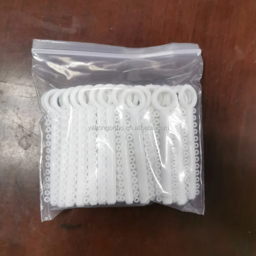 Dental Orthodontic Super Elastic Ligature Ties Multicolor Rubber Band