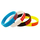 工場 pulsera デ silicona カスタムシリコーンゴムリストバンド/卸売シリコンブレスレット/バスケット id リストバンド