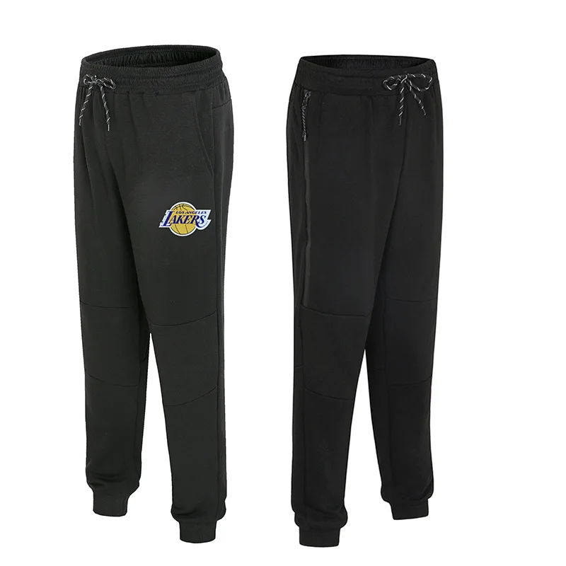 

Wholesale Customized Basketball Pants Team Logo Cotton Wide Casual Running Cotton Warm Up Pants, Customized color