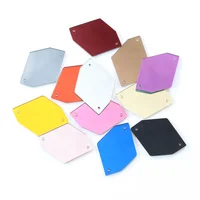 

Mix Shape 50 pcs per Pack Super shiny new color gem bling flat back acrylic mirror sew on rhinestones for dancing clothes