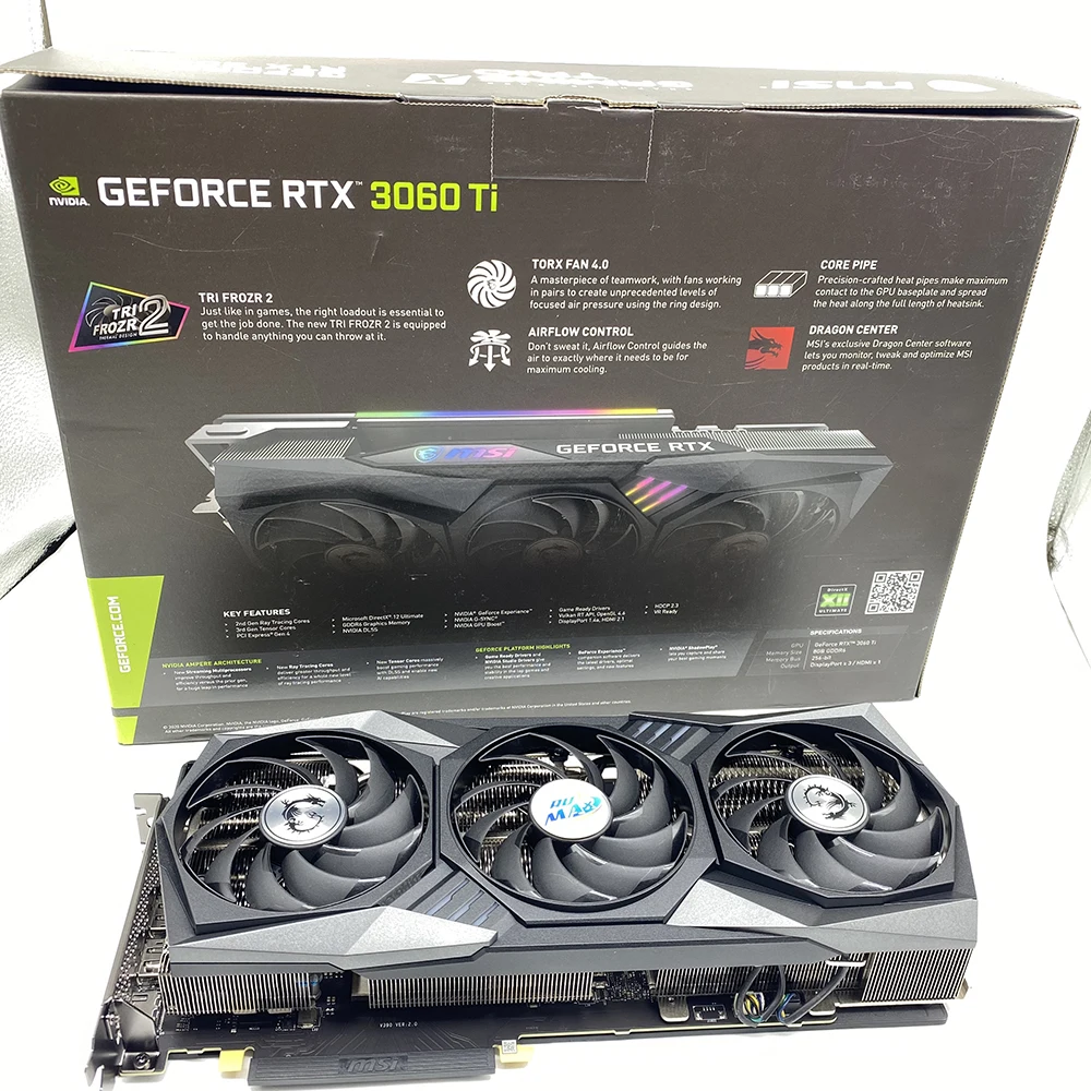 

RTX 3060 TI 60 Hashrate GPU Miner Hosting 3060ti Graphics Card For Gaming, Block