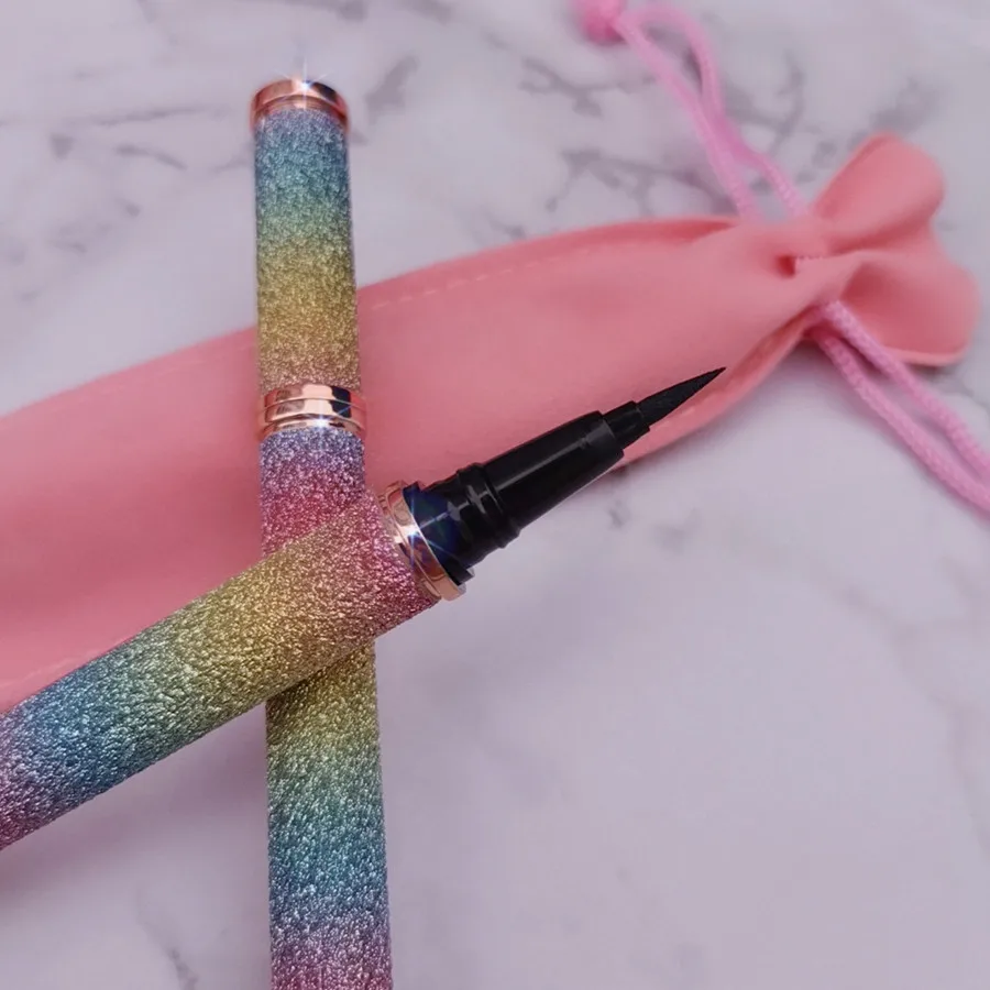 

2021 Magnetic Eyelashes 2 IN 1 Eyeliner Pen Waterproof Long-Lasting No Glue Liner Adhesive Eyeliner