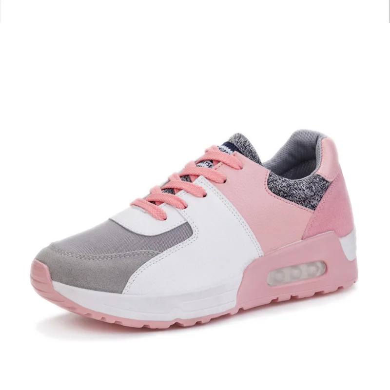 

New Sports Shoes Female Korean version Student Running Casual Sneakers, As the picture show