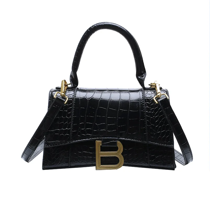 

Crocodile Tote Bags Women Shoulder Bag Crossbody Handbags, Crocodile pattern black, or white, black plain, plain weave white