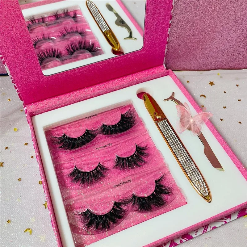 

Factory wholesale price fluffy 25mm 3d 5d 8d mink eyelashes real siberian mink 25mm lashes with customize own brand lash box, Natural black