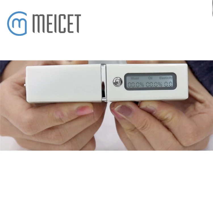 

Meicet Facial Test Beauty Tool Skin Water Oil Moisture Testing Skin Tester Machine Analyzer Pen Working With Mc88, White