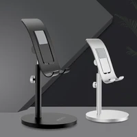 

Cell Phone Stand Holder Aluminum Alloy Telescopic Angle Adjustable Mobile Phone Tablet Stand For Desktop