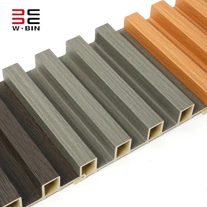 

2024 hot selling Wholesale Waterproof WPC Wood Plastic Composite Wall Panel for House Decoration Quick Delivery