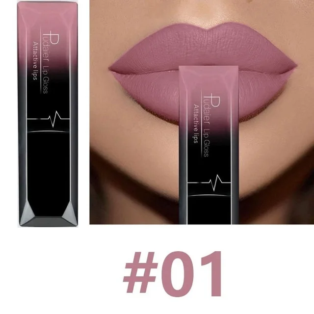 

Waterproof Your Own Logo Private Label Wholesale Best Selling Matte Lip Gloss Liquid Lipgloss, Custom colors for selection