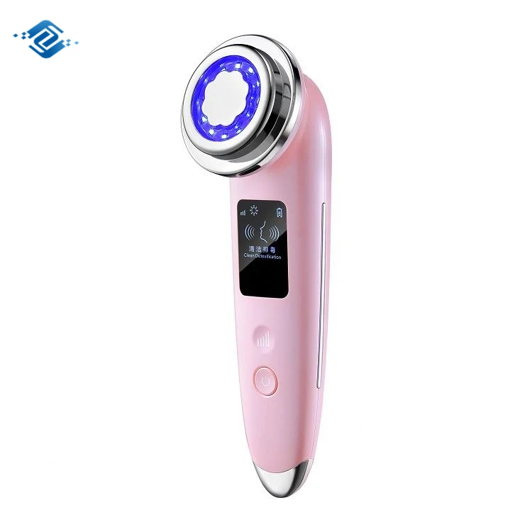 

Lifting Best Anti Aging Lift Red Blue Green Light Multi Function Facial Ultrasonic Face Massage