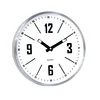 Special hour minute hands fashion emboss number metal wall clock