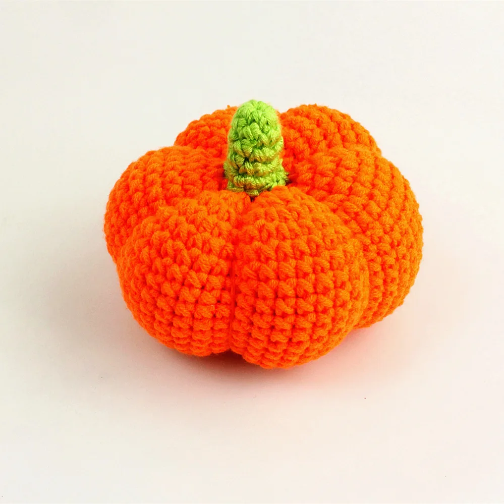 Factory Price Handmade Crochet Soft Fruits And Vegetables For Baby