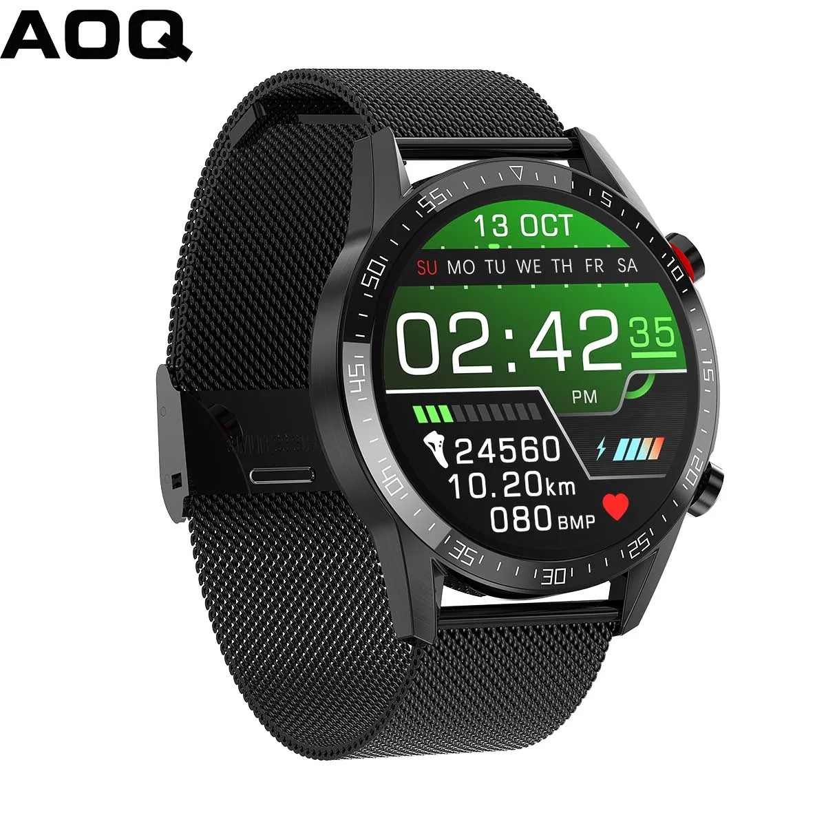 

2021 smartwatch android ios band music wrist fitness bt call man boy best sport touch screen bracelet reloj L13 sk7 smart watch