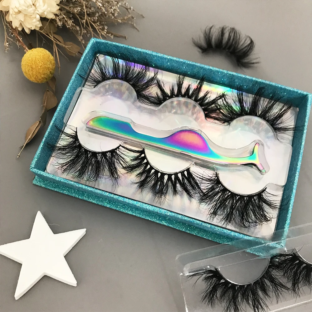 

Hot sale fluffy mink eyelashes 3d charming mink eyelashes private label mink eyelashes with high quality and considerate service, Black