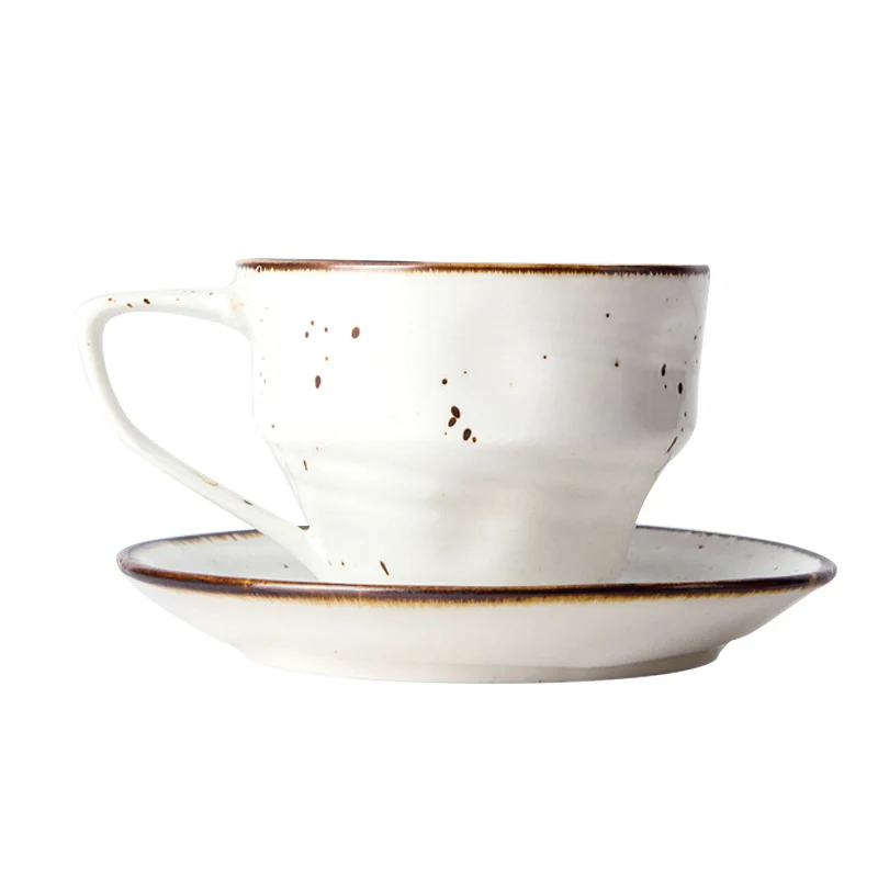 

Cheap Porcelain Cup And Saucer Wholesale Restaurant Coffee Cup, White