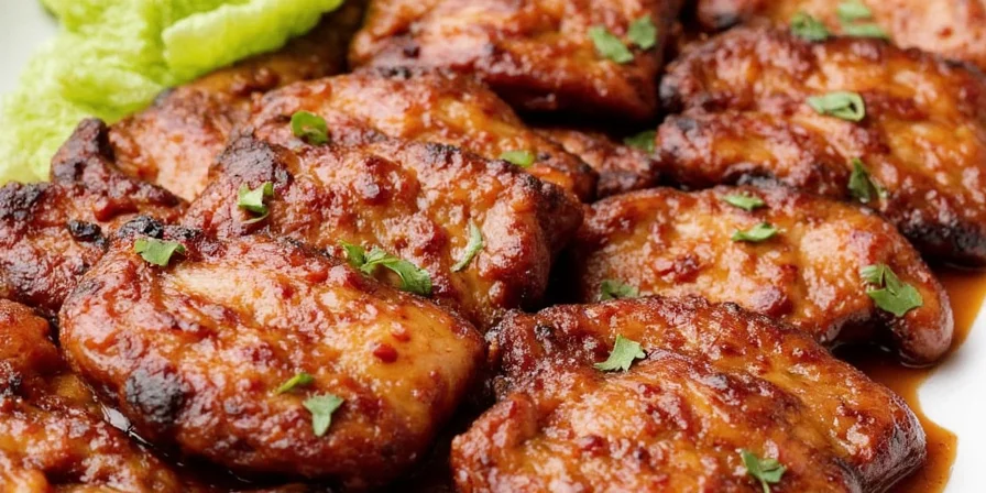 Grilled Chicken with Teriyaki Glaze