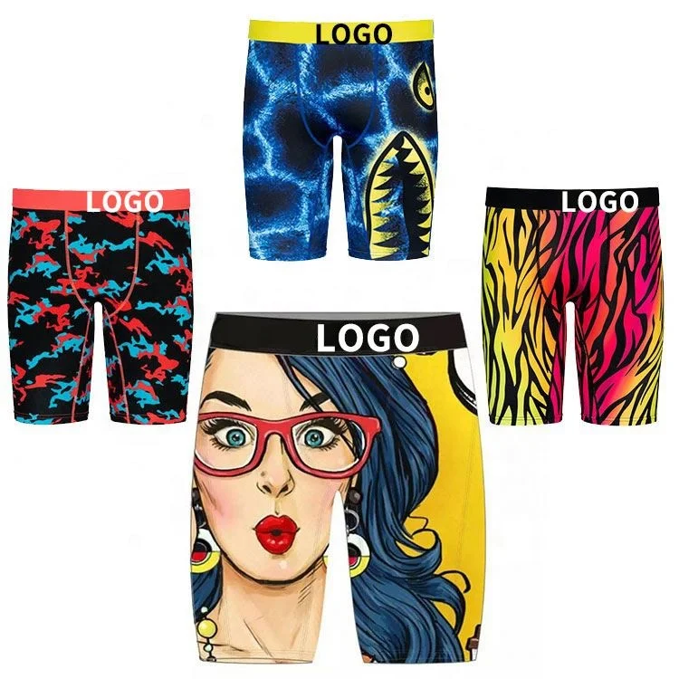 

Hot Sale Men's Boxers Briefs For Plus Size Underwear Men, Customized logo