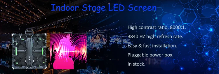 stage panel screen decorative indoor screen tv rental p3 p3.91 led screens smd full color digital electronic led displays for dj