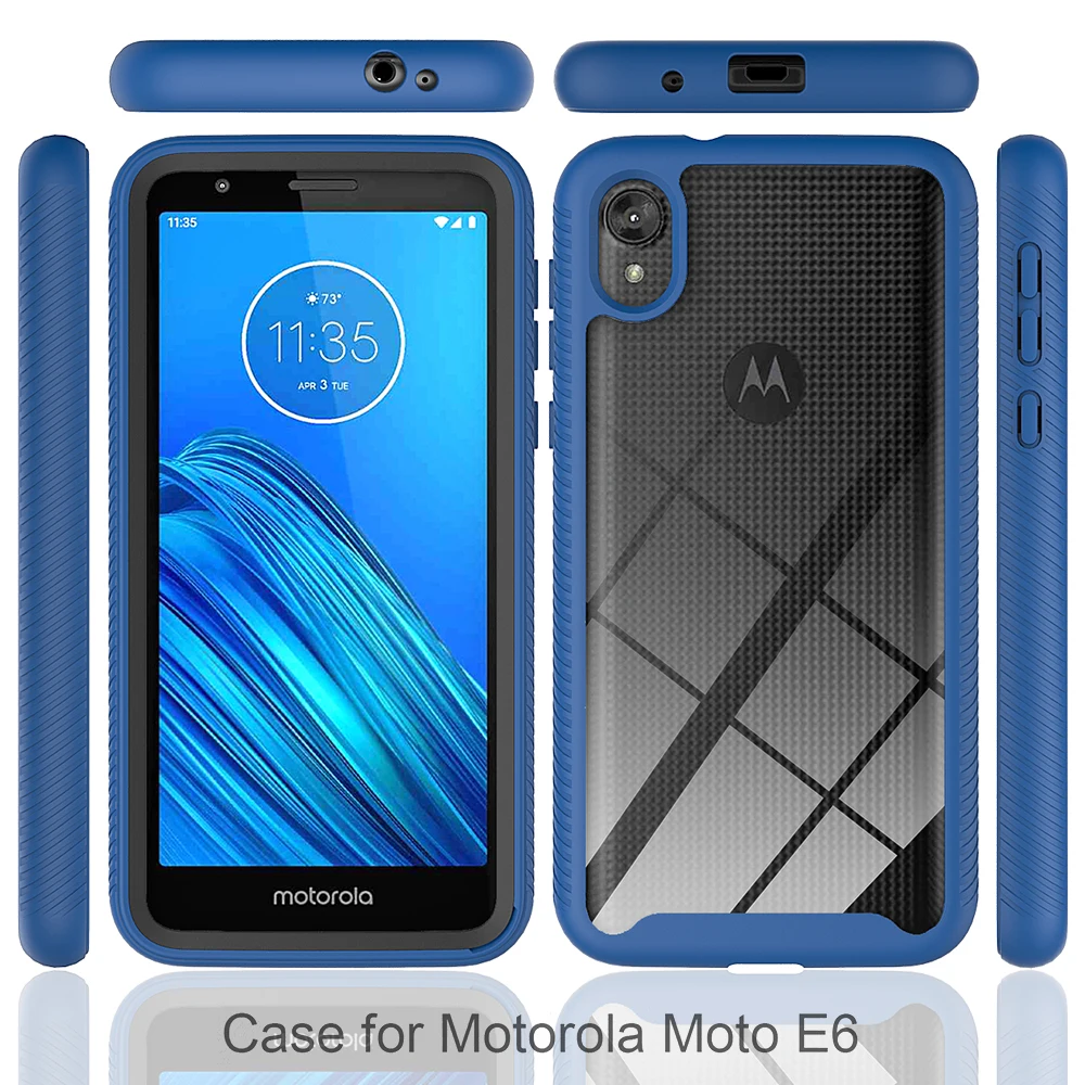 Metro Pcs Phone Cases Full Body Protective Cell Phone Case For Moto E6