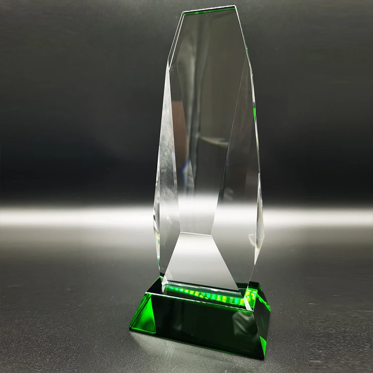 

New Design Glass Custom Souvenir Crystal Blank Trophy Cups, Clear