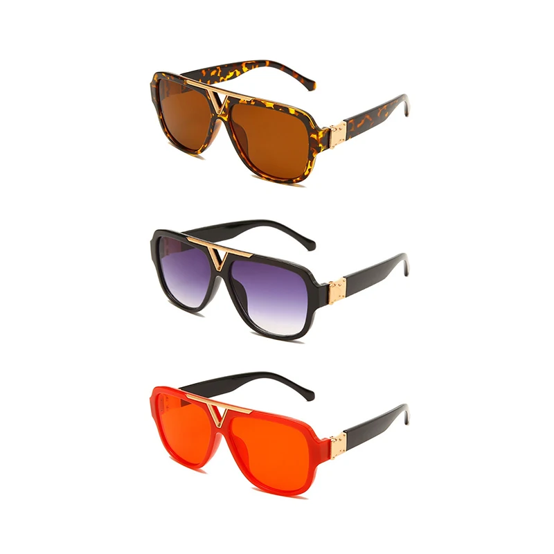 

WIIPU 2021 Vintage Custom Leopard Sunglasses Wholesale Eyewear Outdoor Wind Proof Fashion Sunglasses UV400 Round Sunglasses